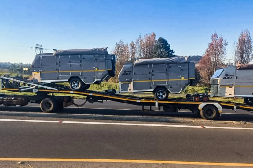Caravan transport South Africa