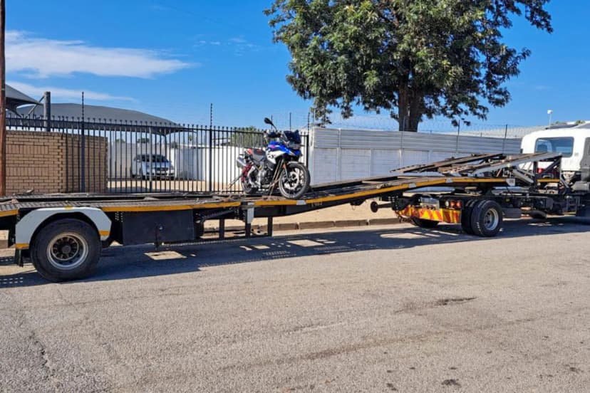 Motorcycle transport South Africa